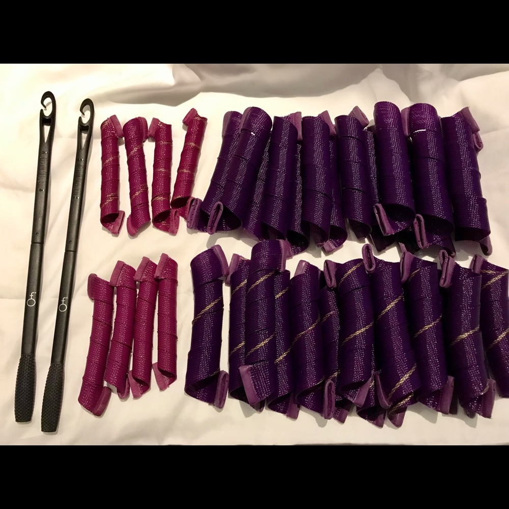 HAIRFLAIR Curlformers® Deluxe Barrel Curls Styling Kit & Top-Up Pack - Long Hair